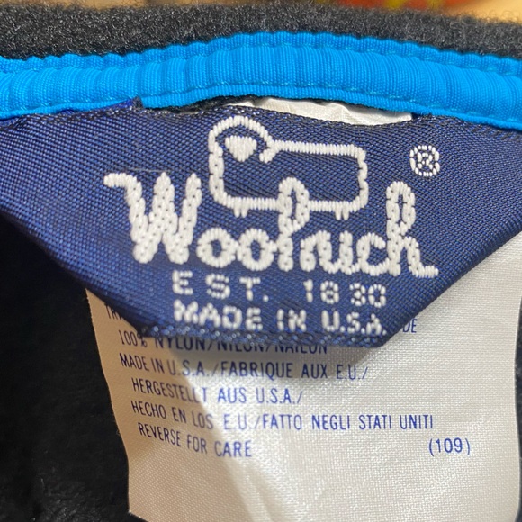 WOOLRICH Black Cozy Warm Fleece Made in the 🇺🇸 USA - Picture 5 of 6